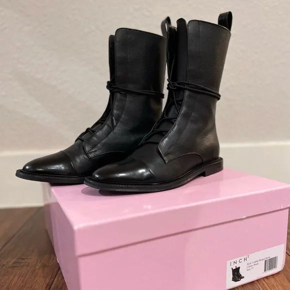 Inch Shoes Inch2 Leather Brogue Boots Poshmark